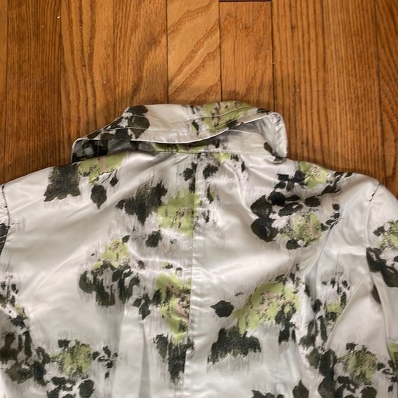 Tribal Balloon Sleeve Floral Print Jacket size 4 - Picture 3 of 9
